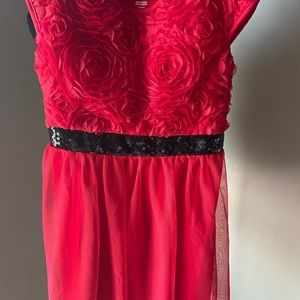 This dress Buy George red and black dress